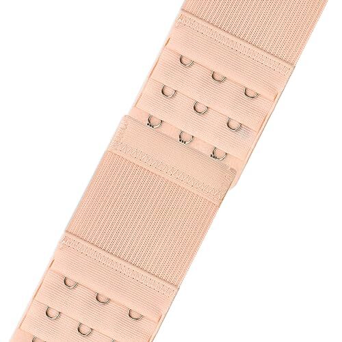 3 Pack Women's Bra Extenders Stretchy Bra Strap with 3 Hooks and 3 Rows - Picture 5 of 8