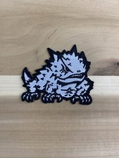 TCU Horned Frogs Primary Logo Embroidery Iron On Patch 3" Football Purple NCAA