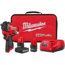Milwaukee 2563-22 M12 Fuel Gen2 1/2" Stubby Impact Kit