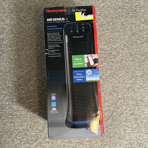 Honeywell HFD320 Air Genius 5 Air Purifier with Permanent Washable