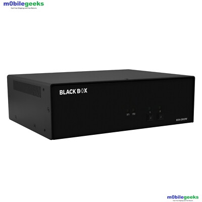 Black Box SECURE KVS4-2002HV - KVM / audio switch - 2 ports - TAA Compliant