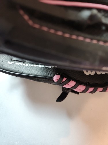 Wilson Black Pink T-ball Baseball Glove 10" - New, Never Used! - Picture 6 of 12