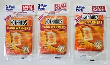 HotHands Hand Warmers Long Lasting Natural Odorless Air Activated 3 Pair 3 Pack