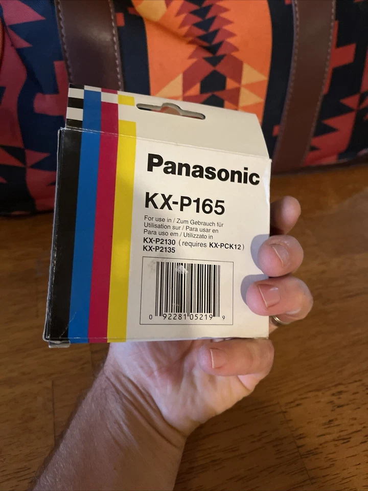 Panasonic KX-P165 Color Printer Ribbon Fits KX-P2130/35. New In Box. - Image 2 of 3