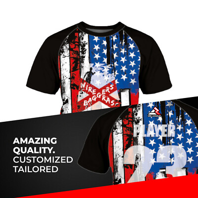 Maglia Sportiva Personalizzata Con Nome E Numero - Per Body Baggers E Cornhole