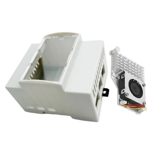 Precise Cover Optional Active Cooling Fan for RPI5 Board DIN Rail Shell - Afbeelding 9 van 10