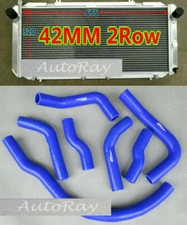 Aluminum Radiator + Red Hoses for Toyota MR2 SW20 3SGTE 90-97 2Row 1993-1997