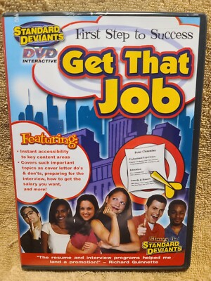 SHELF00M DVD tested~ first step to sucess- get that job