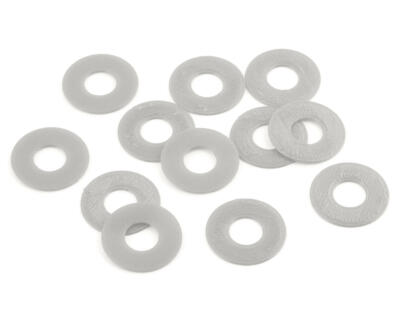 Webster Mods 1/8 Scale Protective Body Washers (12) (Clear) [WMBPW18C]