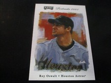 ROY OSWALT    (houston astros - pitcher)  2003 playoff portraits CARD #59  mint
