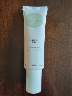 Flanerie Water Lily PHA Pore Refining Exfoliator 45 ml 1.52 oz Full Size NEW