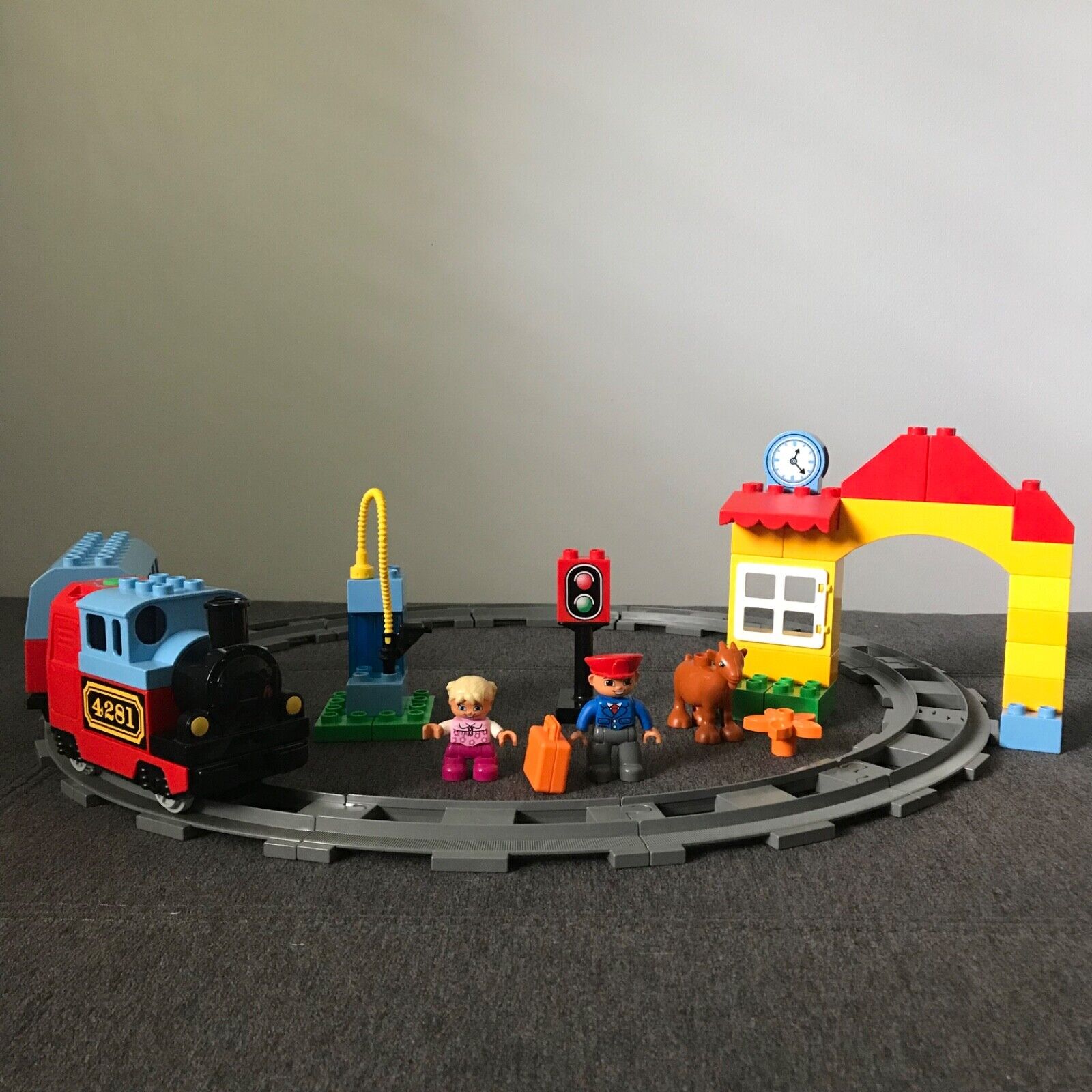 Lego Duplo 10507 My First Train Set 100% Complete Motorized Engine Locomotive