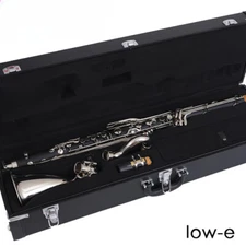 Professional Bass Clarinet Low C/Lowe BB/Sib