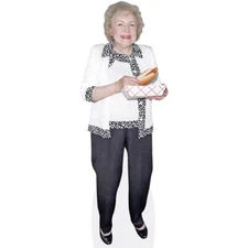 Betty White (Hot Dog) Life Size Cutout