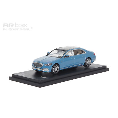 AR BOX 1:64 MB S Class Maybach Z223 Vintage Blue limited600 Model Car