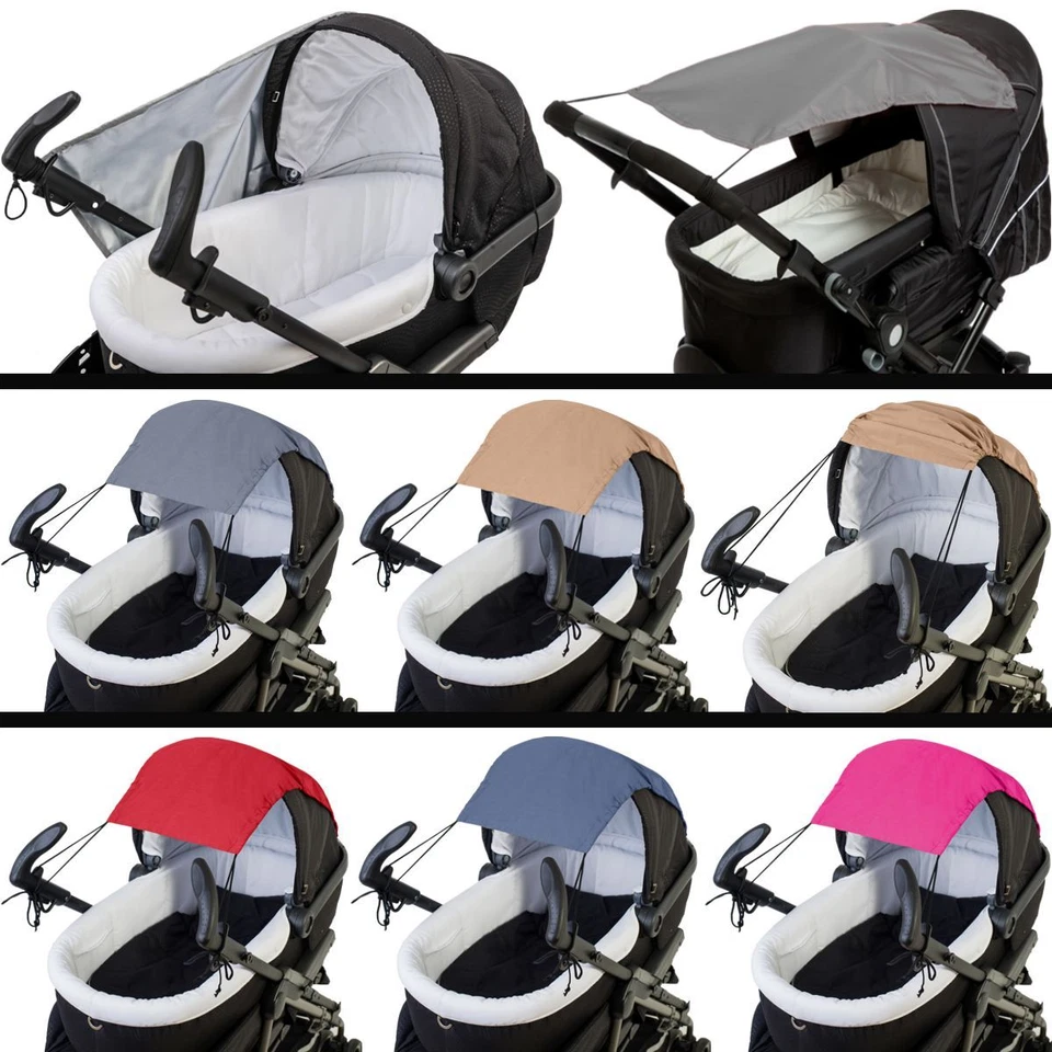 ALTABEBE SONNENSEGEL Segel UV (50+) für Buggy Kinderwagen Schirm Sonnenschutz Baby Kind