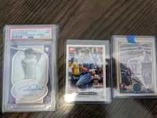 2018 Topps Definitive Rhys Hoskins Rookie Autographs Purple 4/10 + 2 more