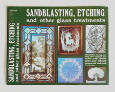 Vintage 1980 Sandblasting Etching Glass Treat...