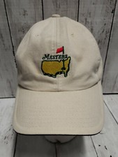 American Needle Made in USA Augusta National The Masters Tan Baseball Hat Cap