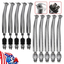 1-5 Yabangbang Dental Fast High Speed Handpiece with 4 Hole Quick Coupler Swivel