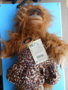 OLLIE Orangutan Hand Puppet  NEW WITH TAGS