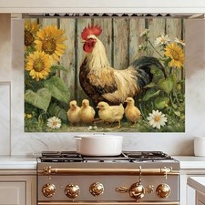 Kitchen Wallpaper and Stove Backsplash Stickers Waterproof PVC Colorful 0033