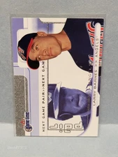 2001 Fleer Game Time - Next Game Pair Darin Erstad, Larry Barnes #92 /2000