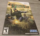 Ghost Squad (Nintendo Wii, 2007) Manual Only