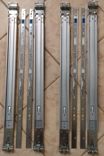 Set Of 2 Full Kits Pair King Slide Rack Mount Server Rails Ball Bearing 30"- 66"