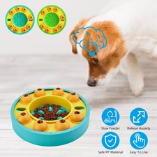 Dog Puzzle Food Feeder Pet Feeder Cat Feeding Bowl Toy Dog Treat Dispensing Toy