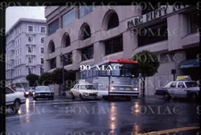 SFO AIRPORTER. MCI COACH. San Francisco (CA). Original Slide 1990. COLLISION!
