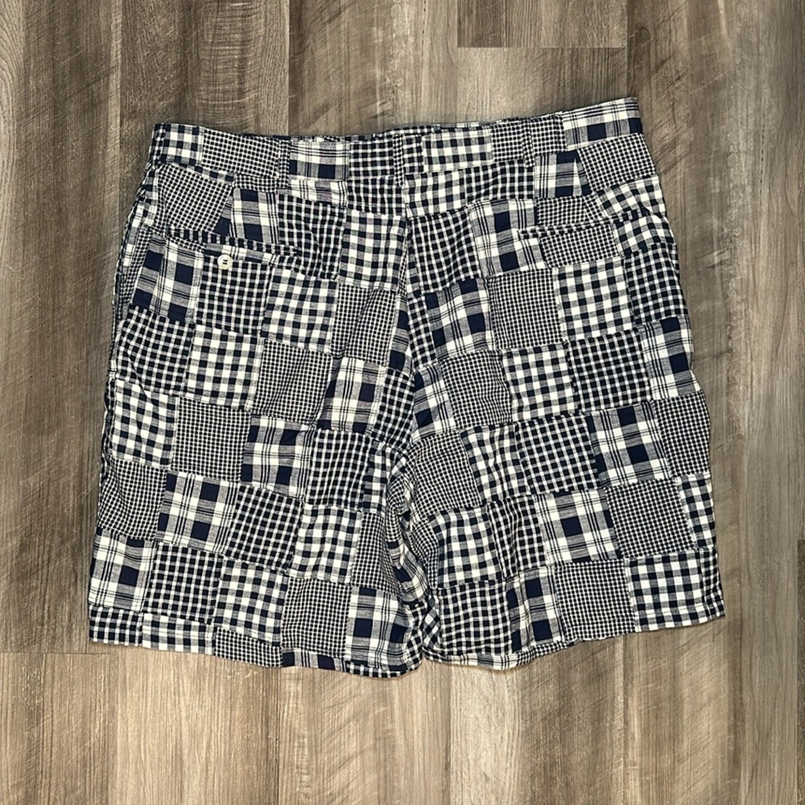 Patchwork Shorts - 40 - image 2
