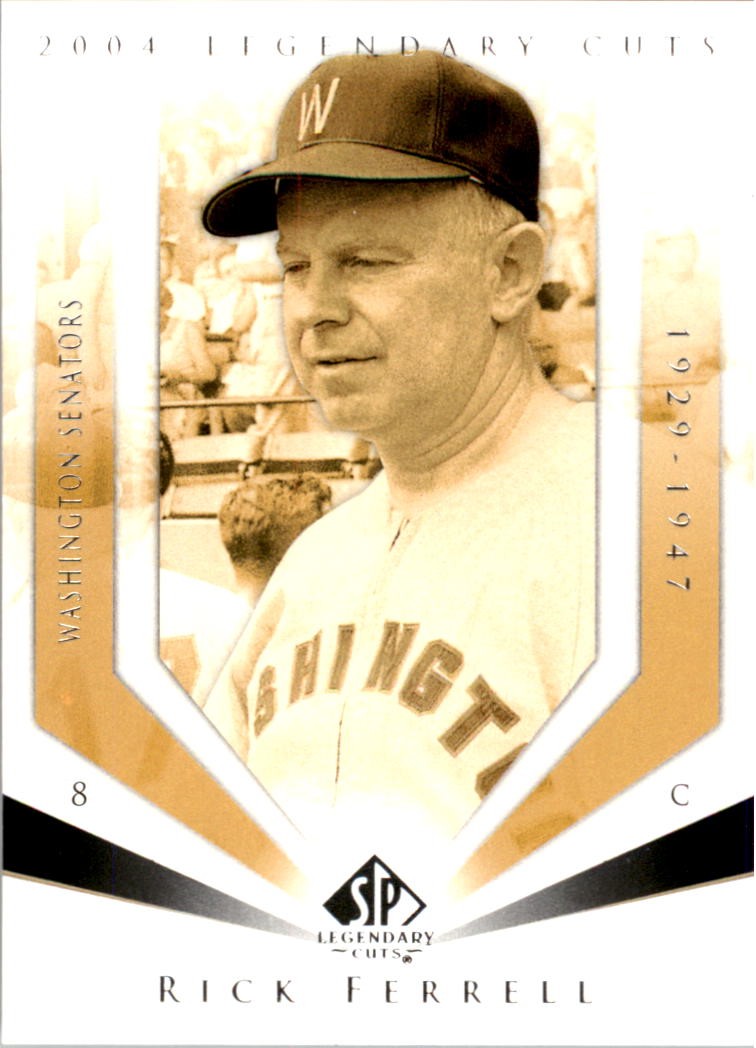 2004 SP Legendary Cuts #97 Rick Ferrell - BB