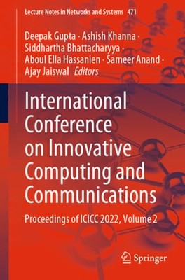 International Conference on Innovative Computing and Communications: Proceedings