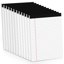 12 Pack Note Pads 8.5 x 11 White Legal x 11 x 11 Inch,