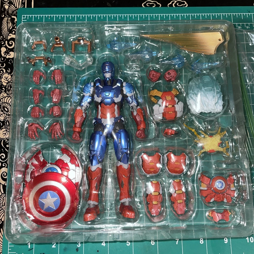 Экшн-фигурка Капитана Америка Sh Figuarts Tech On Avengers - Изображение 3 из 4