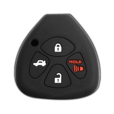 Key Fob Cover For 2009-2013 Toyota Corolla Remote Case Rubber Skin Jacket