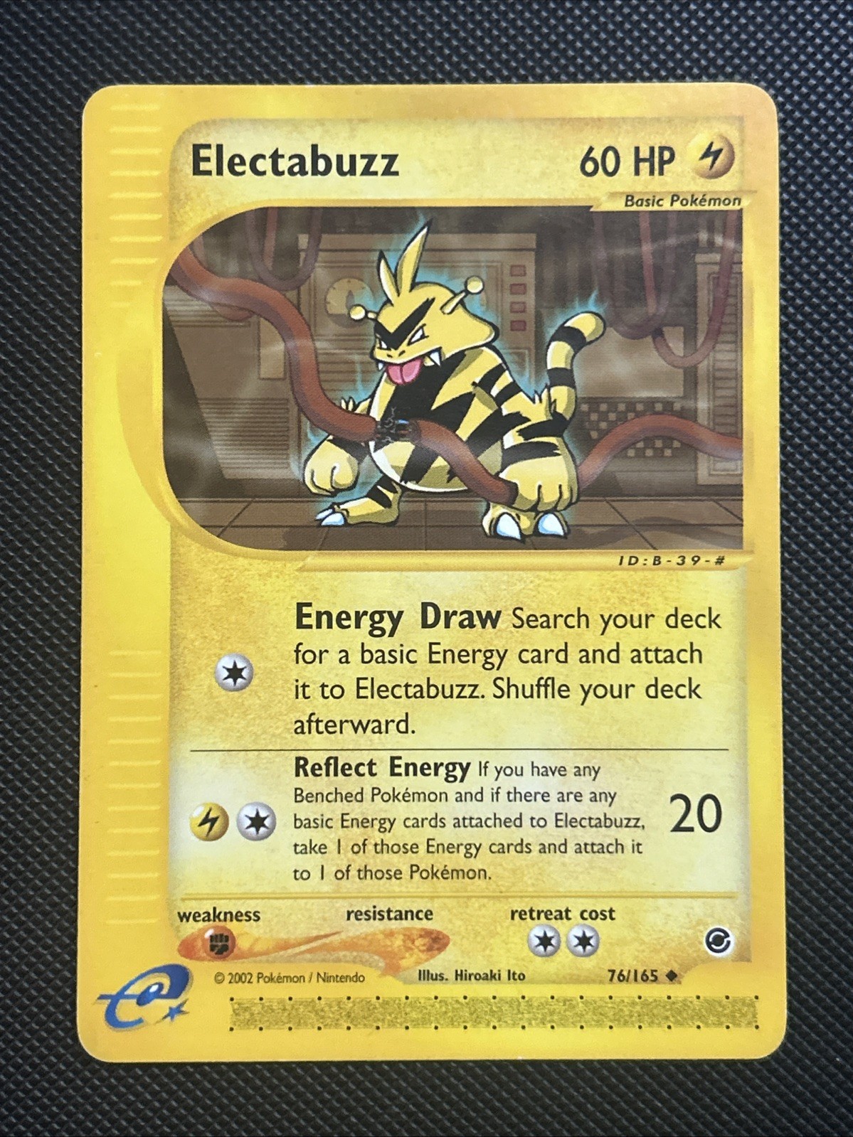 Pokemon Electabuzz e-Series Expedition Base 76/165 NM