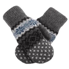 Winter Warm Mittens for Women Men Snowflake Mittens Soft Fleece Wool Gloves f...