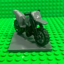 Lego Motorcycles for Minifigures: Police Dirt Bike Sport Cruiser ATVs Bicycles