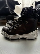 DOLCE & GABBANA Galileo Stiefel aus Leder und...