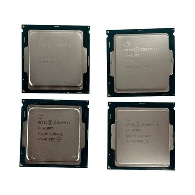 Lot of 4 Intel Core i3-6100T Dual-Core 3.20GHz 3MB LGA1151 Processor SR2HE