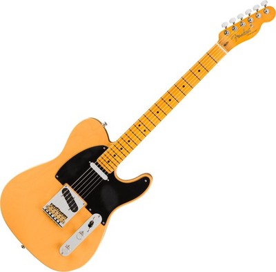 Fender American Ultra Luxe Vintage '50s Telecaster Butterscotch Blonde Koffer