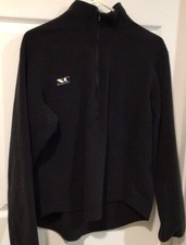 Vintage XC Sporthill 1/4 Zip Women’s Large Polartec Black USA Made