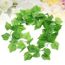 12 Pcs/Pack Decorative Plastic Vine Simulation Greenery Plant Plants