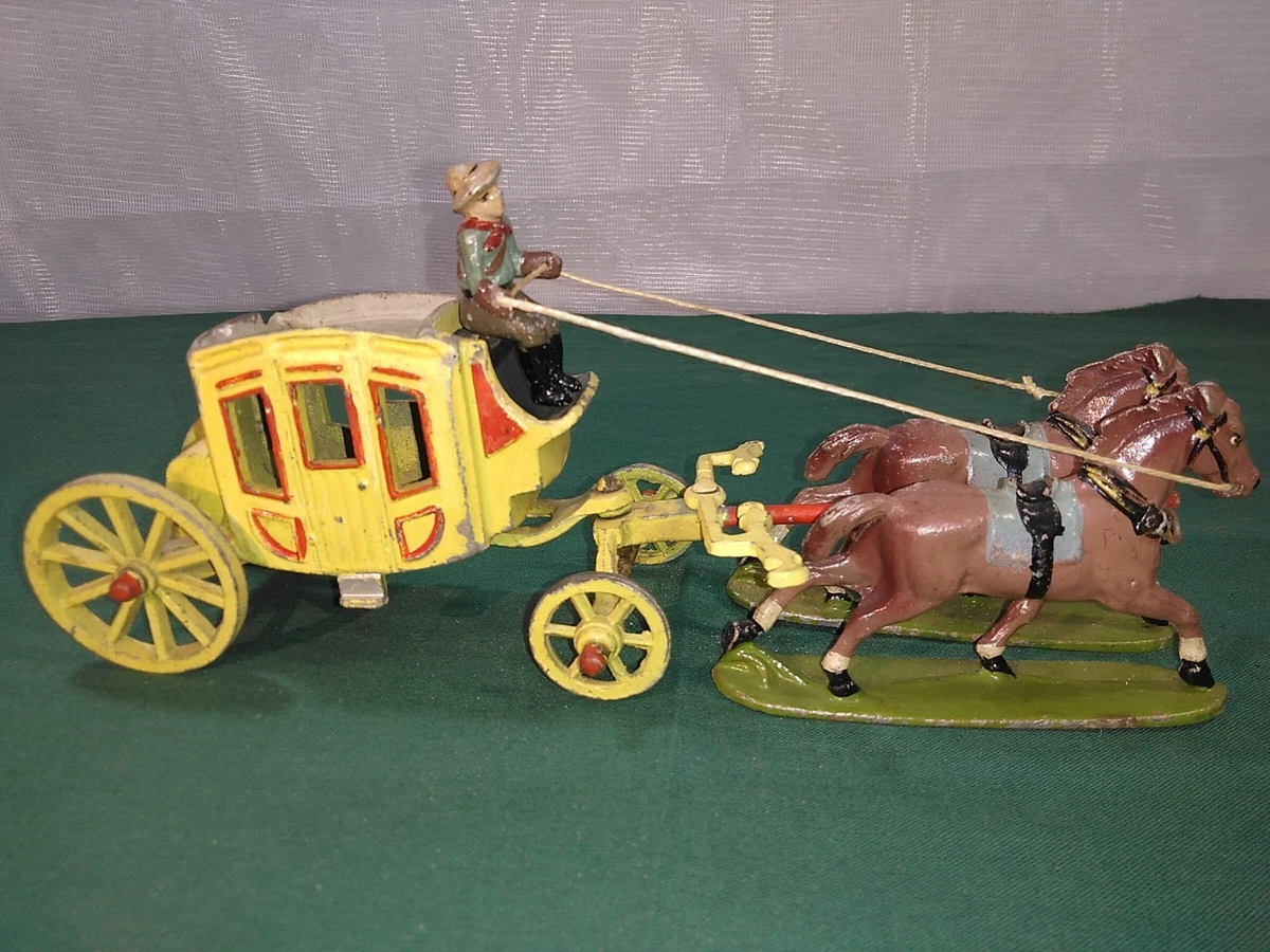 Figurines Quiralu ou plomb creux Porte Drapeau