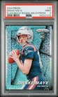 2024 Drake Maye Panini Prizm #10 Flashback Mojo Prizm PSA 9 ROOKIE CARD (RC) /25