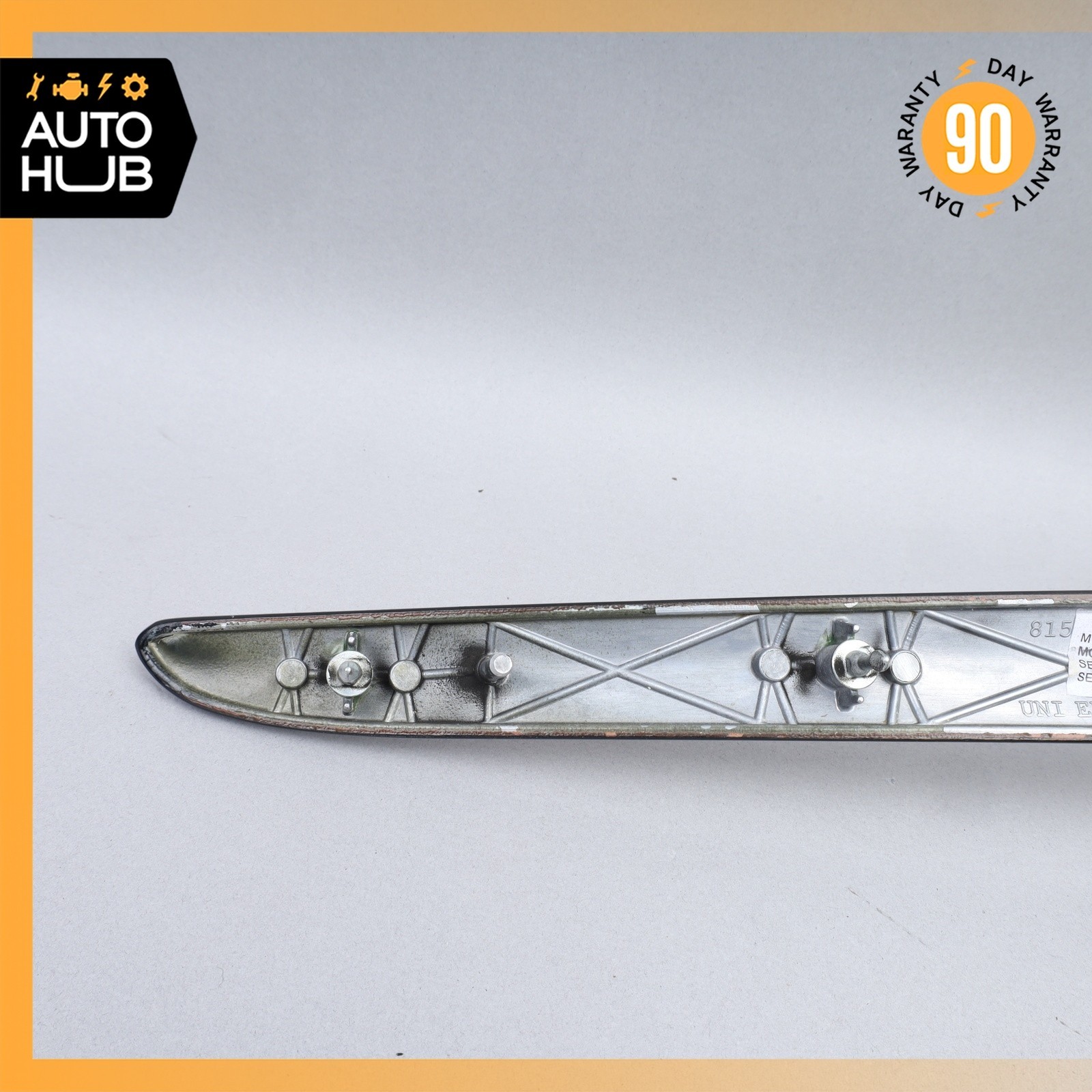 10-19 Maserati GranTurismo M145 Rear Right Side Door Panel Trim Piano Wood OEM