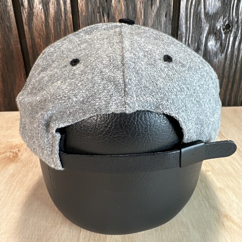 USF Reddaway Mütze Kappe Strapback Wolle Wildleder Leder grau Transport LKW - Bild 4 von 13