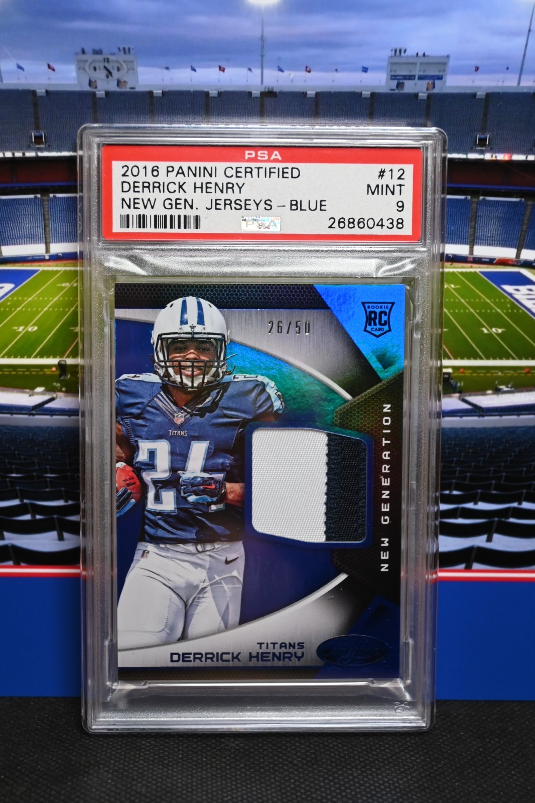 Derrick Henry Panini Certified New Generation Jerseys #12 Blue